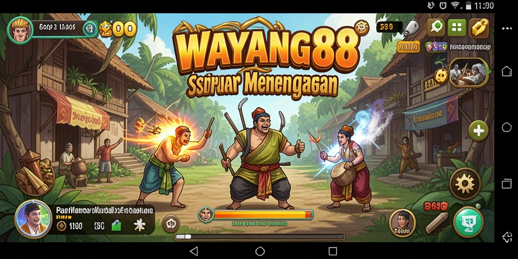 Antarmuka WAYANG88 yang cerah dan interaktif
